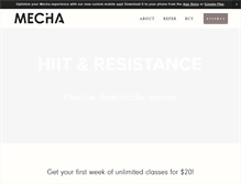 Tablet Screenshot of mecha.com